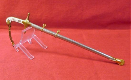 MINIATURE US MARINE OFFICERS MAMELUKE SWORD