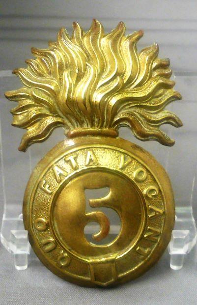 5th (NORTHUMBERLAND) (FUSILIERS) REGIMENT OF FOOT.