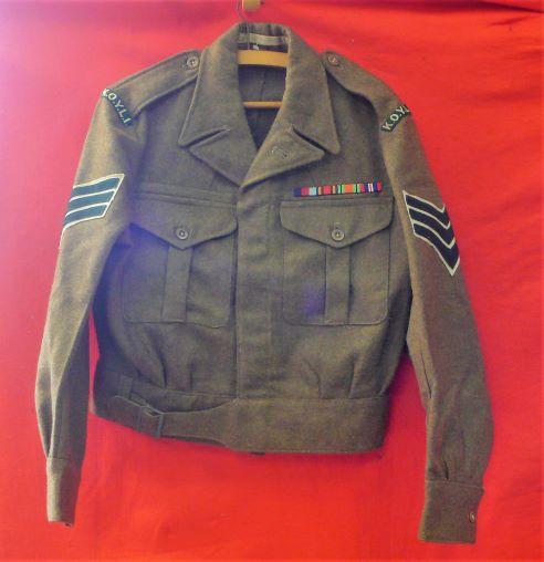 BRITISH WWII BATTLE DRESS BLOUSE