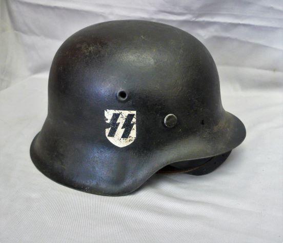 Antiquities of the Reich | WAFFEN SS SINGLE DECAL M42 HELMET