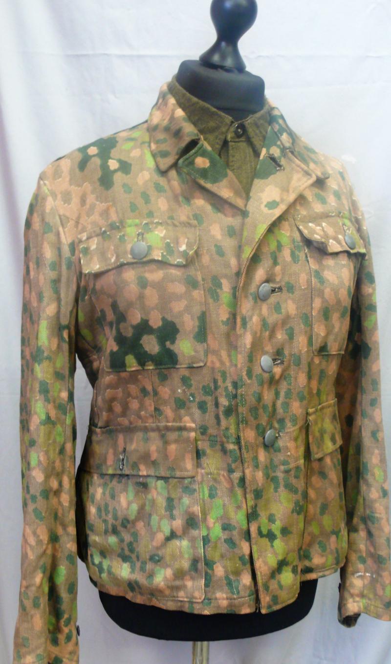 WAFFEN SS DOT PATTERN TUNIC AND TROUSERS