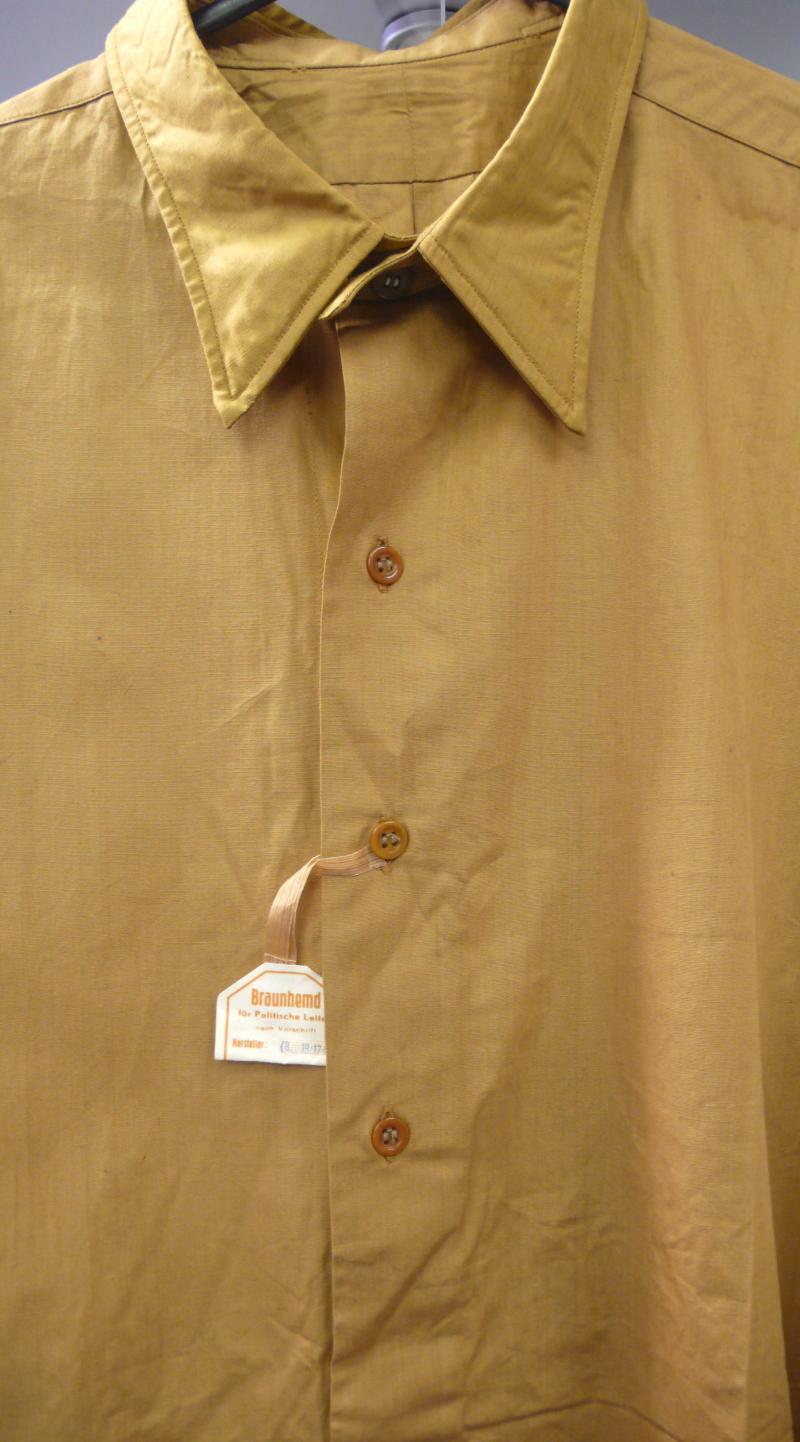 UNISSUED POLITICAL LEADERS BROWN SHIRT