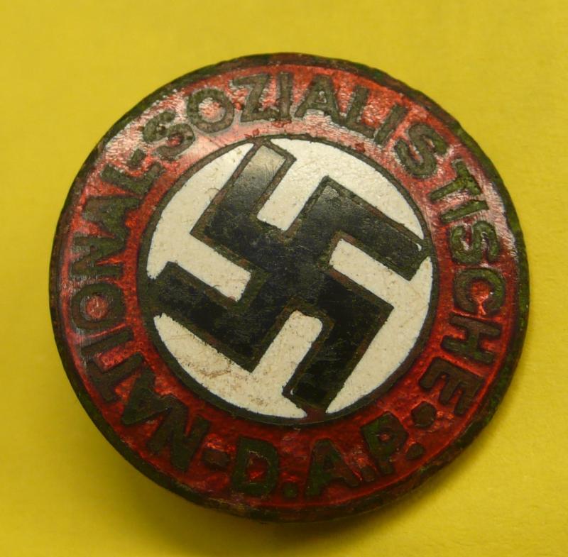 NSDAP ENAMEL PARTY BADGE