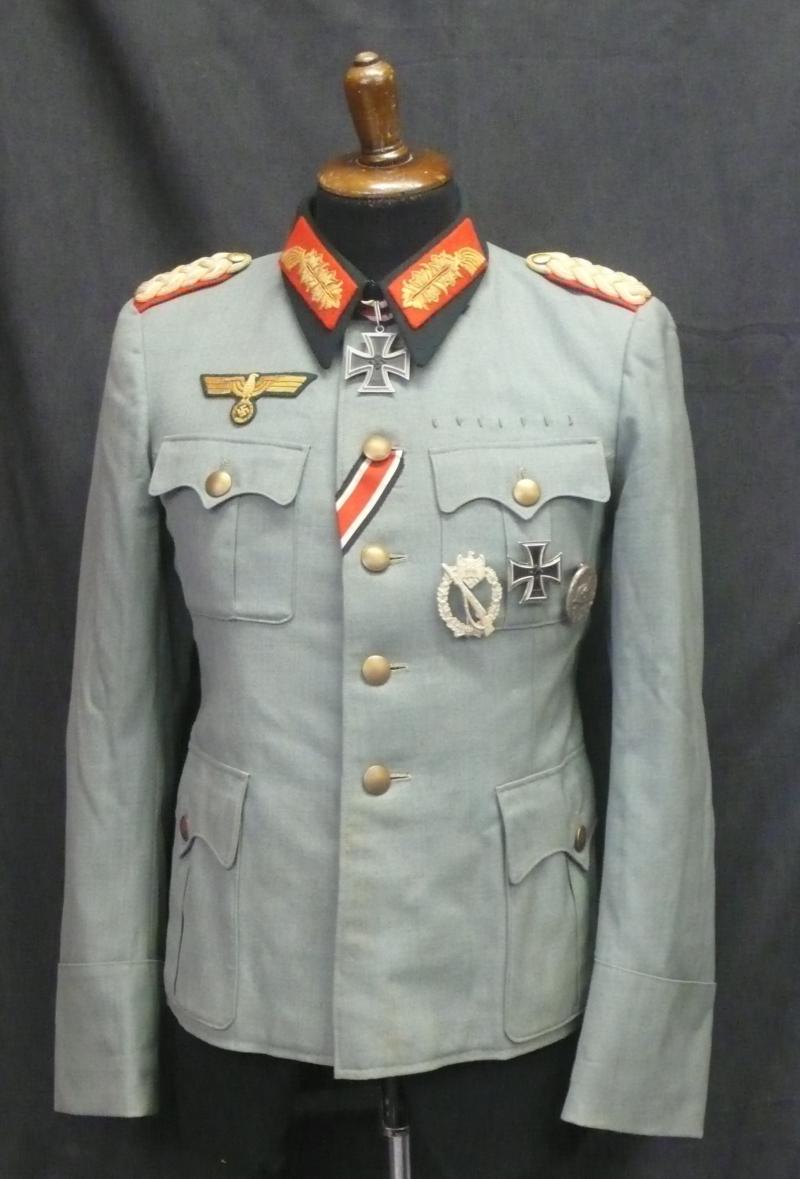 WEHRMACHT LIGHTWEIGHT GENERALMAJORS TUNIC