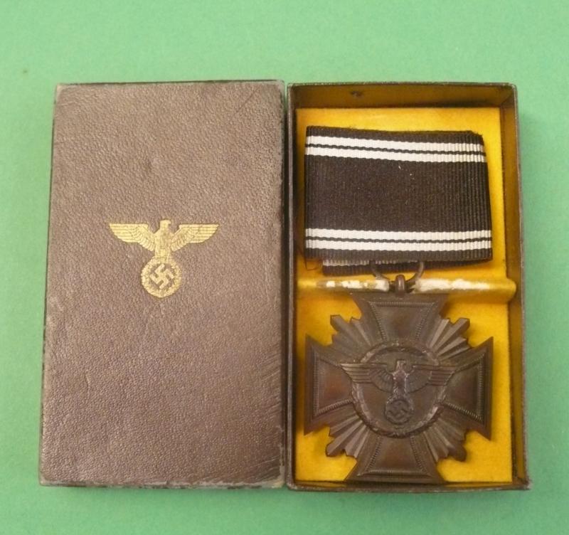 POLITICAL LEADERS 10 YEAR LONG SERVICE MEDAL BOXED