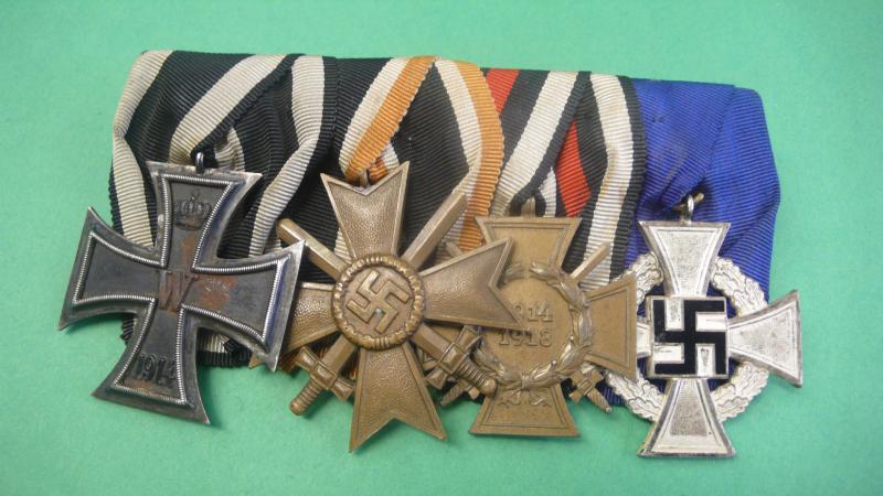 THIRD REICH COURT MOUNTED MEDALS