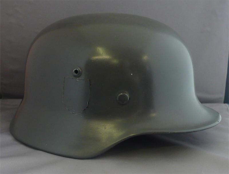 REFURBISHED M36 HELMET WITH ORIGINAL LINER AND CHINSTRAP