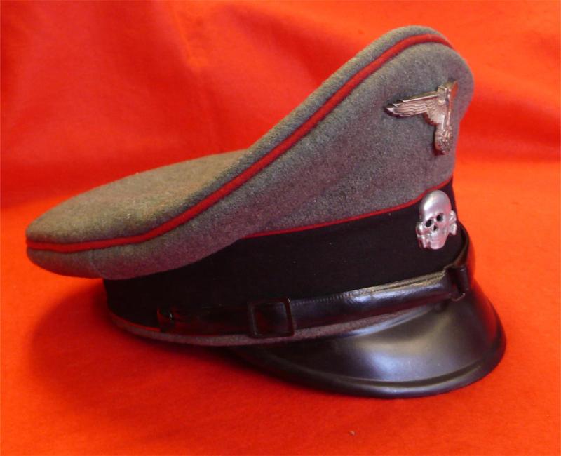 WAFFEN SS NCO'S VISOR CAP