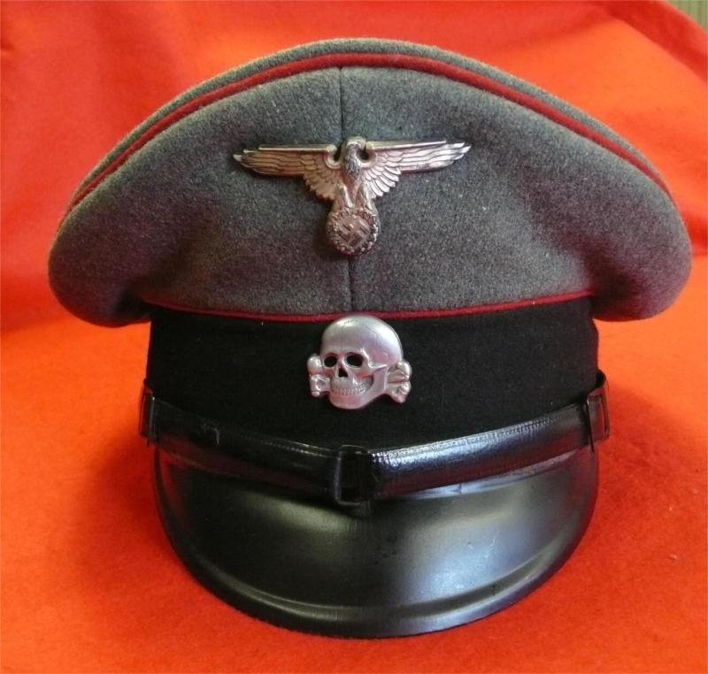 WAFFEN SS NCO'S VISOR CAP