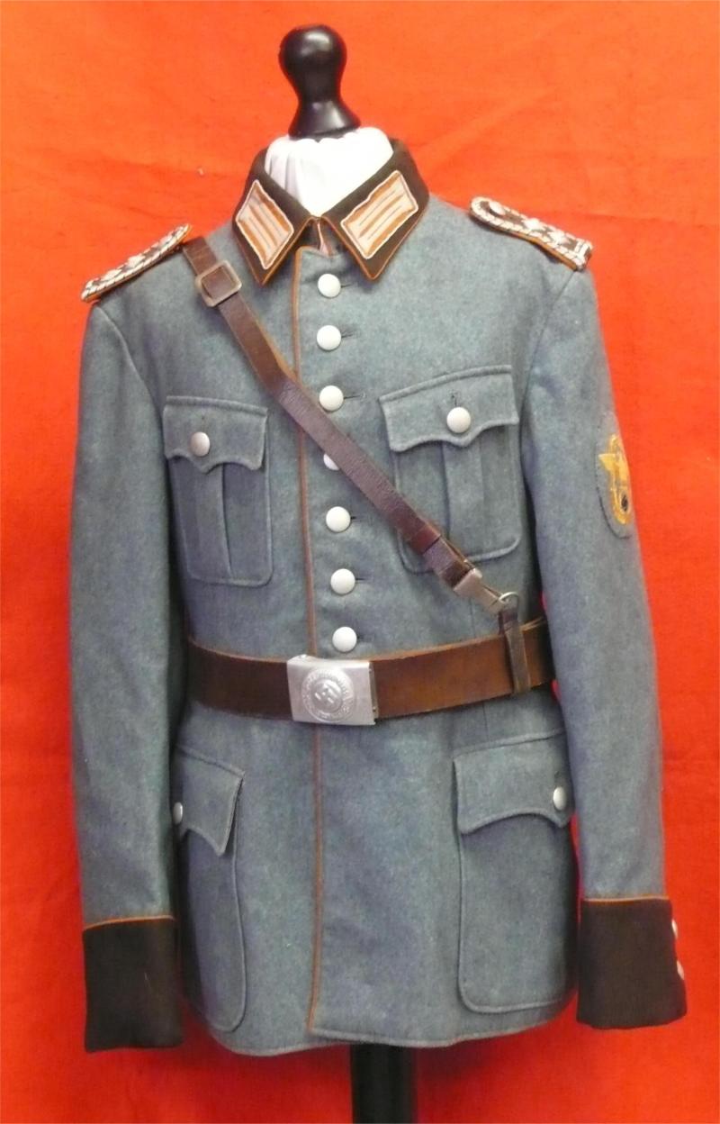 FELDGENDARMERIE  TUNIC COMPLETE WITH BELT AND CROSSSTRAP